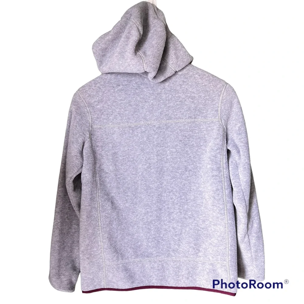 BURTON Fleece Jacket Full Zip XS Gray Southwest Hoodie - Picture 2 of 4